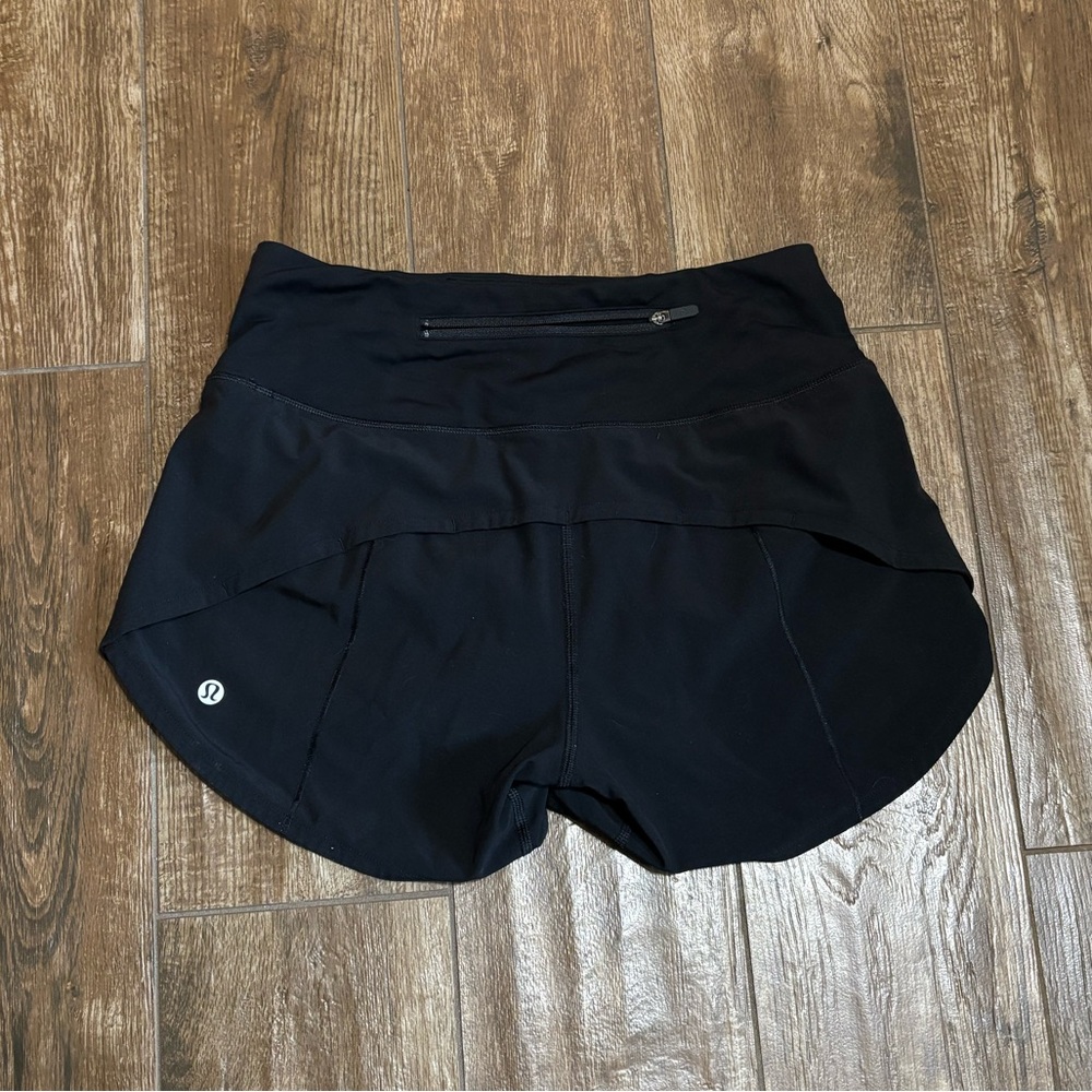 Lululemon Speed Up High-Rise Lined Short 2.5" Black